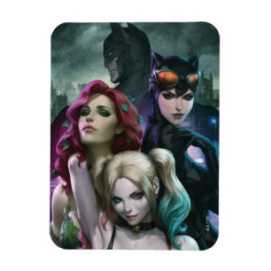 Gotham City Sirens #1000 Variant av serietidningso Magnet