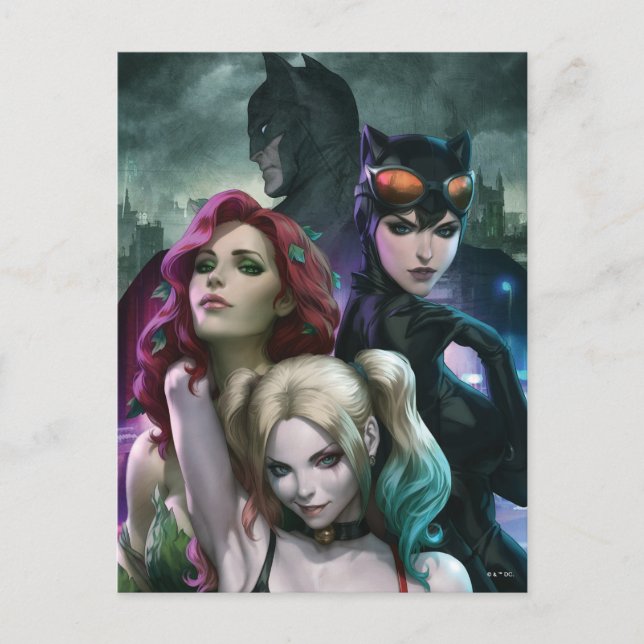Gotham City Sirens #1000 Variantvariant av serieti Vykort (Framsida)