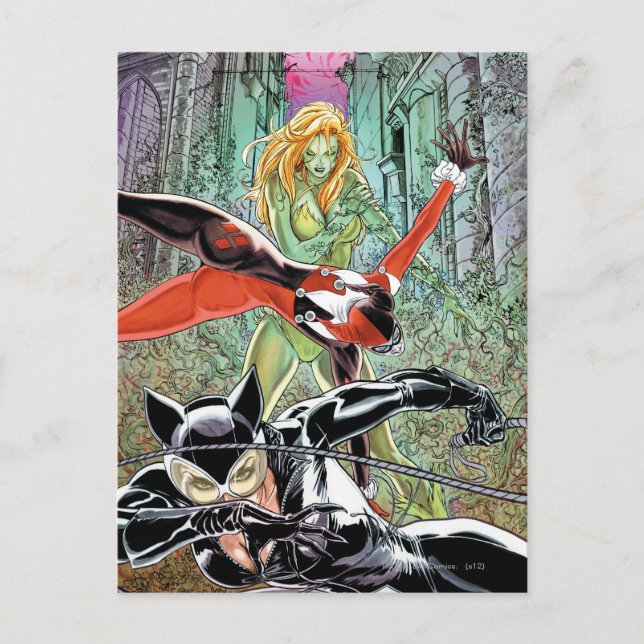 Gotham City Sirens Cv11 Vykort (Framsida)