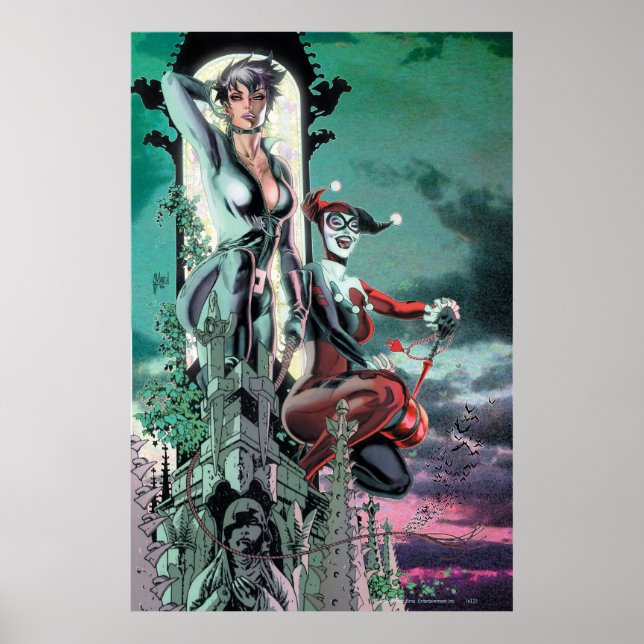 Gotham City Sirens Cv12_R1 Poster (Framsidan)