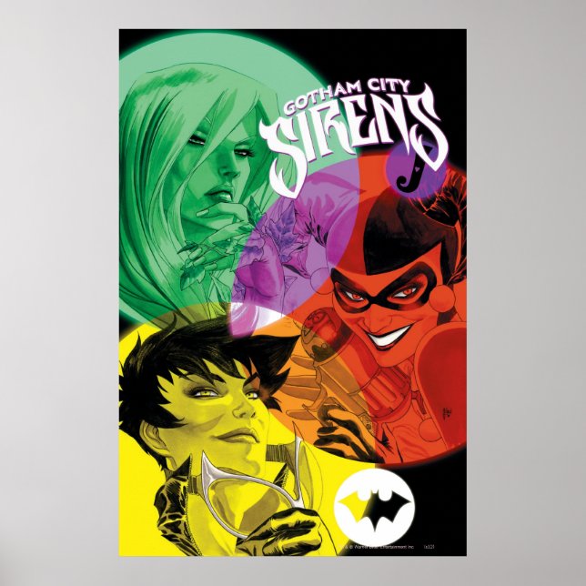 Gotham City Sirens Cv14 Poster (Framsidan)