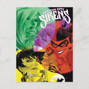 Gotham City Sirens Cv14 Vykort