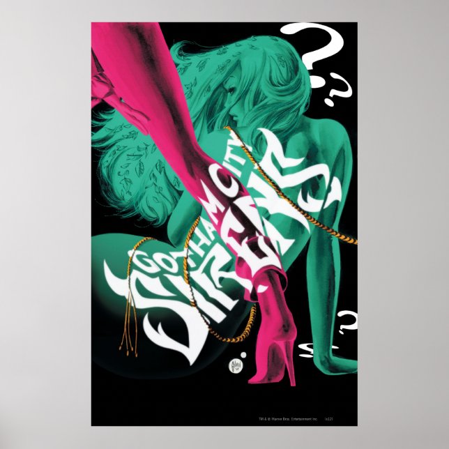 Gotham City Sirens Cv3 r2 Poster (Framsidan)