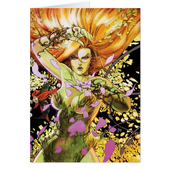 Gotham City Sirens Cv5-6-7 Hälsningskort (Framsidan)