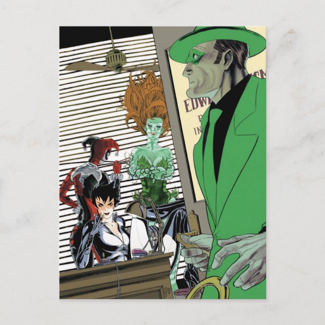 Gotham City Sirens Cv9 Vykort (Framsida)