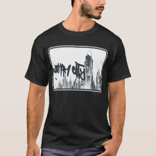 Gotham City Sticker Tee Shirt