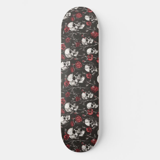 Gotham Döskallar och Ro Skateboard (Framsida)