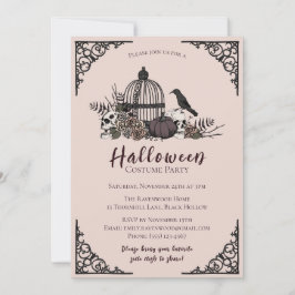 Gotham Döskallars & Ro Ge Tack Friendsgiving Inbjudningar