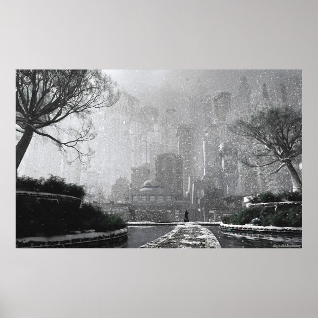 Gotham Garden (Winter) Poster (Framsidan)
