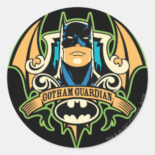 Gotham Guardian Runt Klistermärke