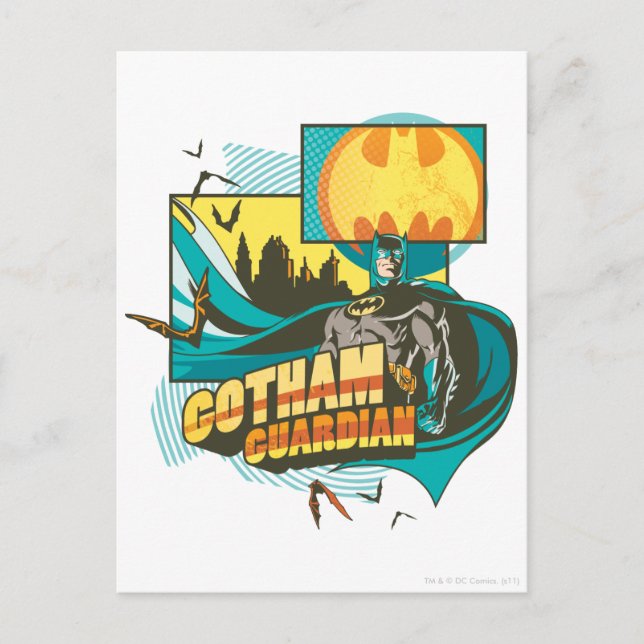 Gotham Guardian Vykort (Framsida)