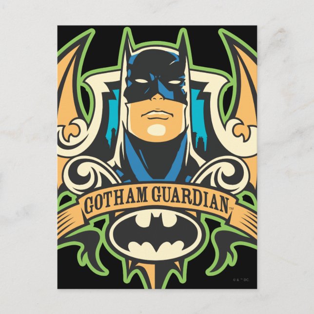 Gotham Guardian Vykort (Framsida)