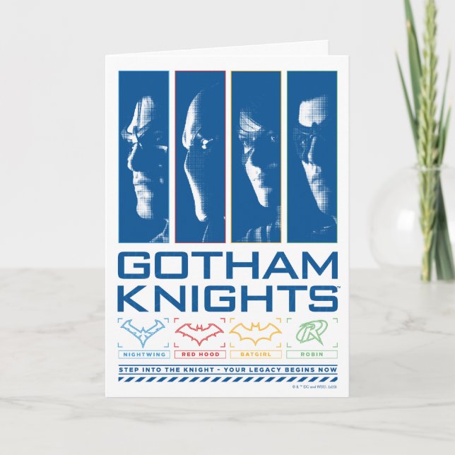 Gotham Knight Ansikte Panels Kort (Framsida)