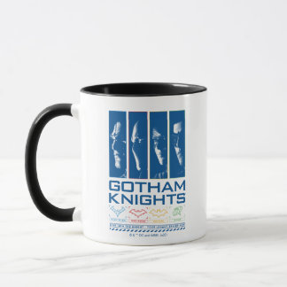 Gotham Knight Ansikte Panels Mugg