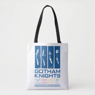 Gotham Knight Ansikte Panels Tygkasse
