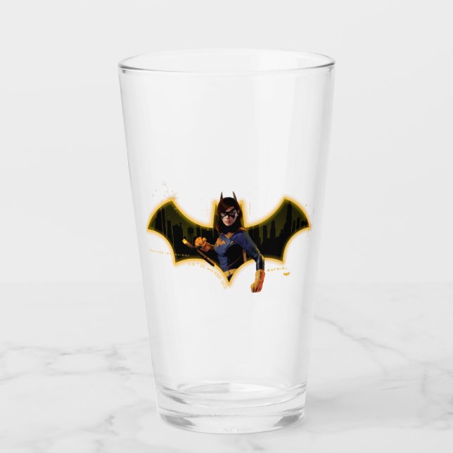 Gotham Knight Batgirl i Logotyp Glaskopp (Framsida)