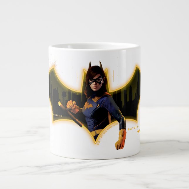 Gotham Knight Batgirl i Logotyp Jumbo Mugg (Framsidan)