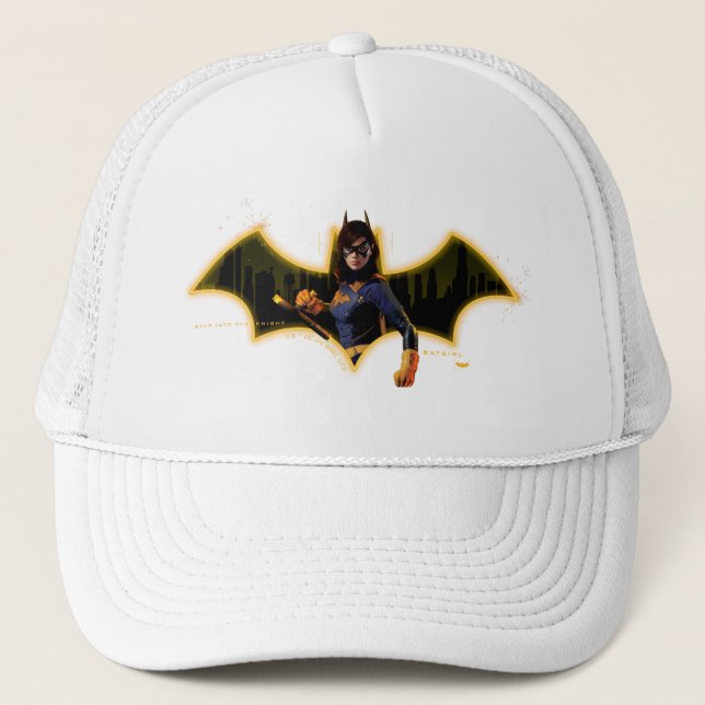 Gotham Knight Batgirl i Logotyp Keps (Framsida)