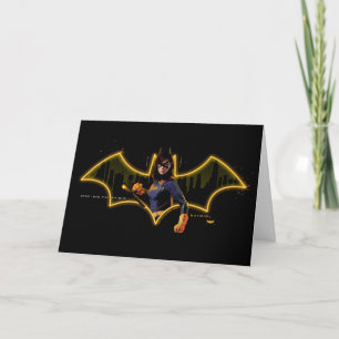 Gotham Knight Batgirl i Logotyp Kort