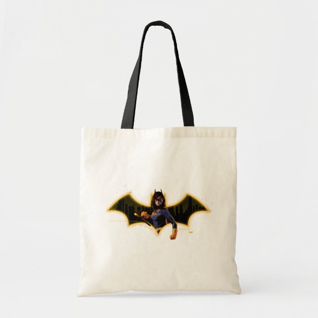 Gotham Knight Batgirl i Logotyp Tygkasse (Framsidan)