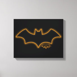Gotham Knight Batgirl Logotyp Canvastryck