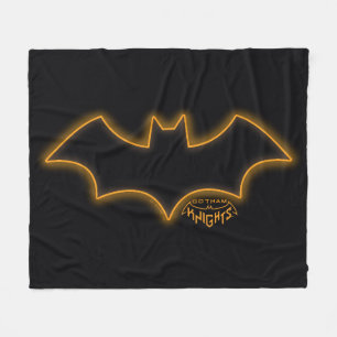 Gotham Knight Batgirl Logotyp Fleecefilt