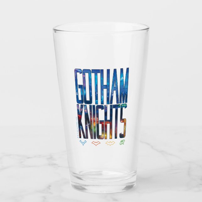 Gotham Knight City Lettering Glaskopp (Framsida)