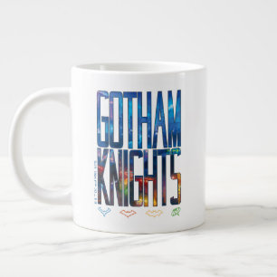 Gotham Knight City Lettering Jumbo Mugg