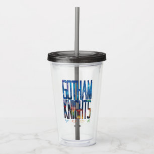 Gotham Knight City Lettering Take Away Mugg
