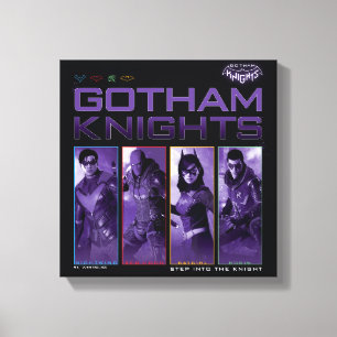 Gotham Knight Hero Panels Canvastryck
