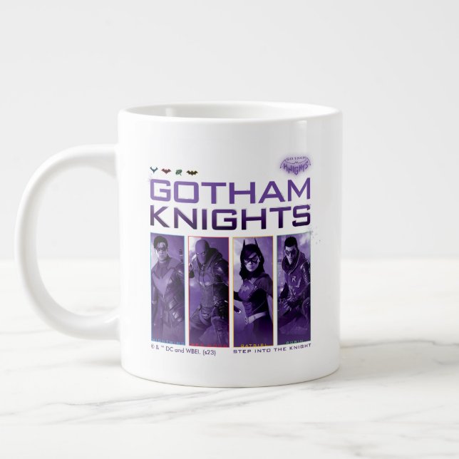 Gotham Knight Hero Panels Jumbo Mugg (Vänster)