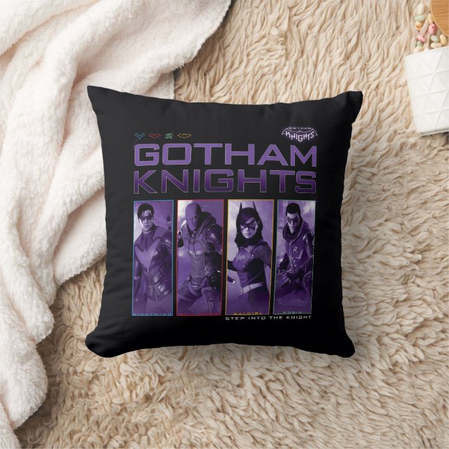 Gotham Knight Hero Panels Kudde (Filt)