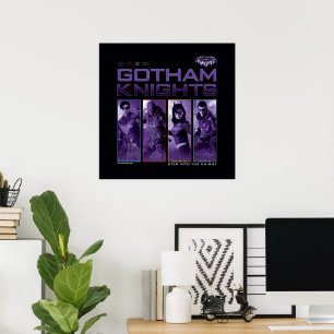 Gotham Knight Hero Panels Poster