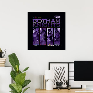 Gotham Knight Hero Panels Poster