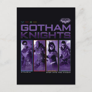 Gotham Knight Hero Panels Vykort