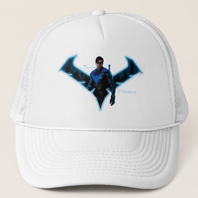 Gotham Knight Nightwing i Logotyp Keps (Framsida)