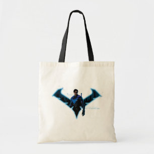 Gotham Knight Nightwing i Logotyp Tygkasse