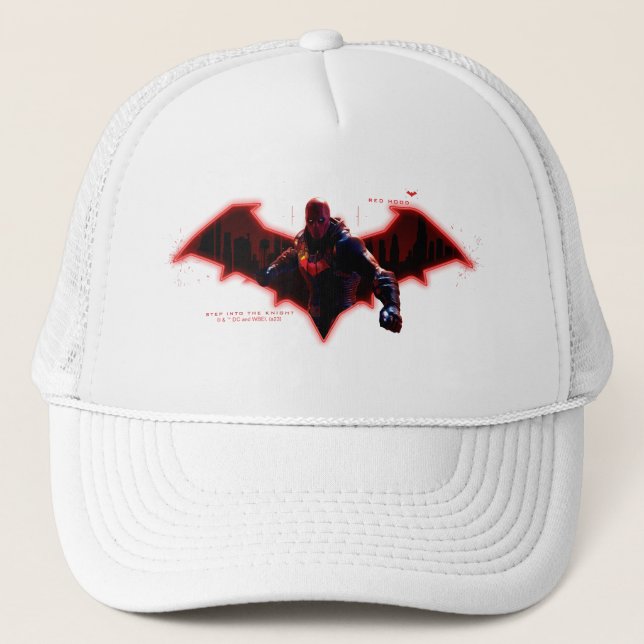 Gotham Knight Red Huva i Logotyp Keps (Framsida)