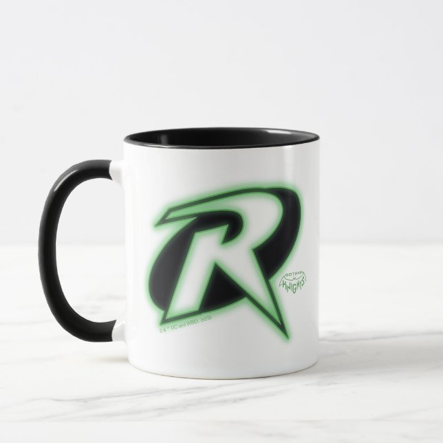 Gotham Knight Robin Logotyp Mugg (Vänster)