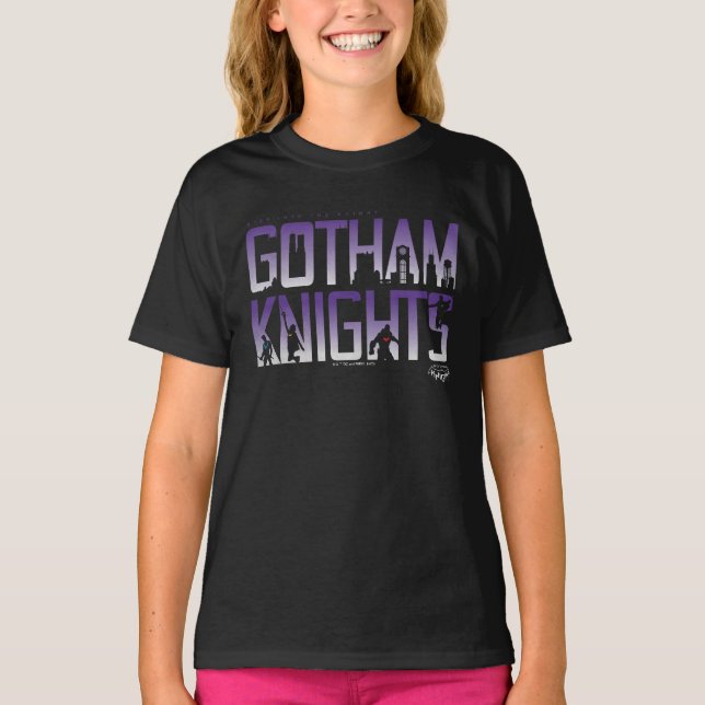 Gotham Knight Silhouettes i rubriken T Shirt (Framsida)