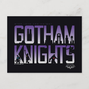 Gotham Knight Silhouettes i rubriken Vykort
