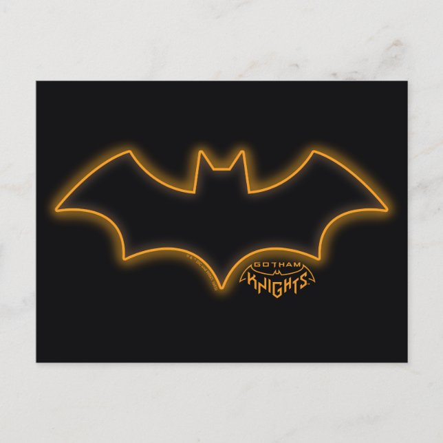Gotham Knights Batgirl-logotyp Vykort (Framsida)