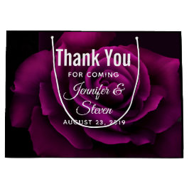 Gotham Lila-Röd ros Flower Bröllop Tack
