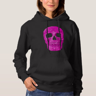 Gotham Skull-Coola Neon Shock rosa Creepy Popart T Shirt
