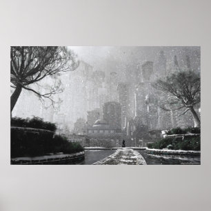 Gotham trädgård (vintern) poster