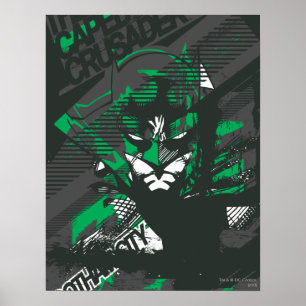 Gothams Caped Crusader Poster