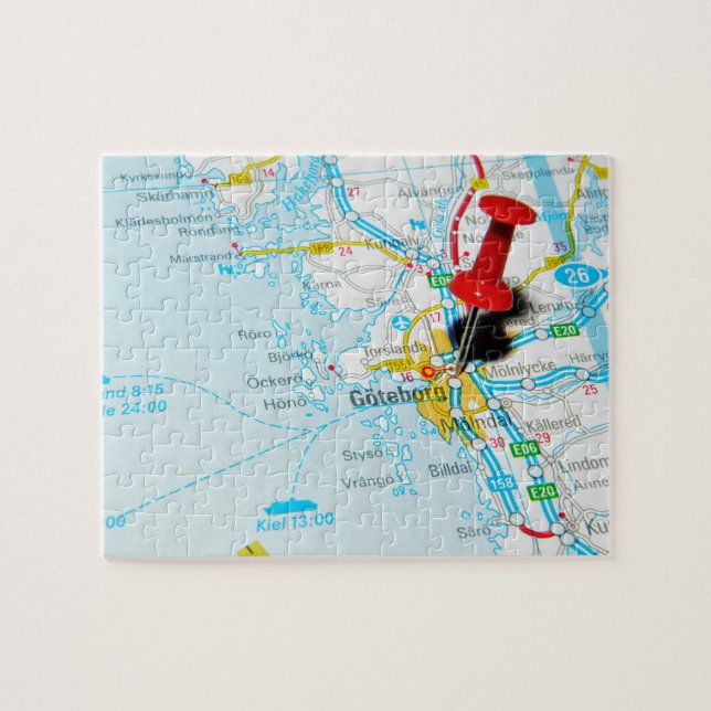 Gothenburg Göteborg, sverige Pussel (Horisontell)