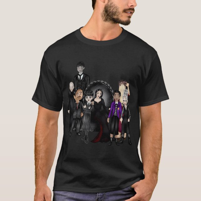Gothfamilj T Shirt (Framsida)
