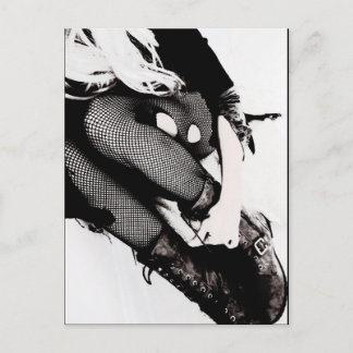 gothflickavykort vykort