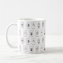 Gothic Aesthetic Tarot Card Mugg